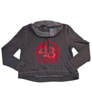 Knights Apparel Womens Sweatshirt Pullover University of Wisconsin Badgers XL